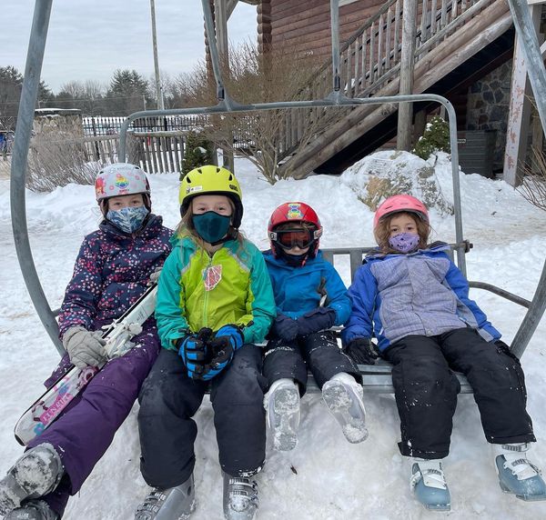 Forrester Kids On a Chair Lift